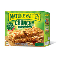 חטיפי גרנולה קראנצ'י עם שיבולת שועל ודבש נייצ'ר וואלי 5 *