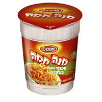 מנה חמה ספגטי ברוטב בולונז אסם, 65 גרם