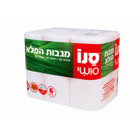 מגבות נייר סנו סושי 6 גלילים