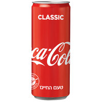 קוקה קולה משקה קולה מוגז בפחית דקה 330 מ"ל