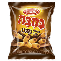 במבה חטיף בוטנים במילוי קרם נוגט אסם 60 גרם